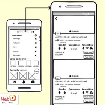 UI/UX Wireframes