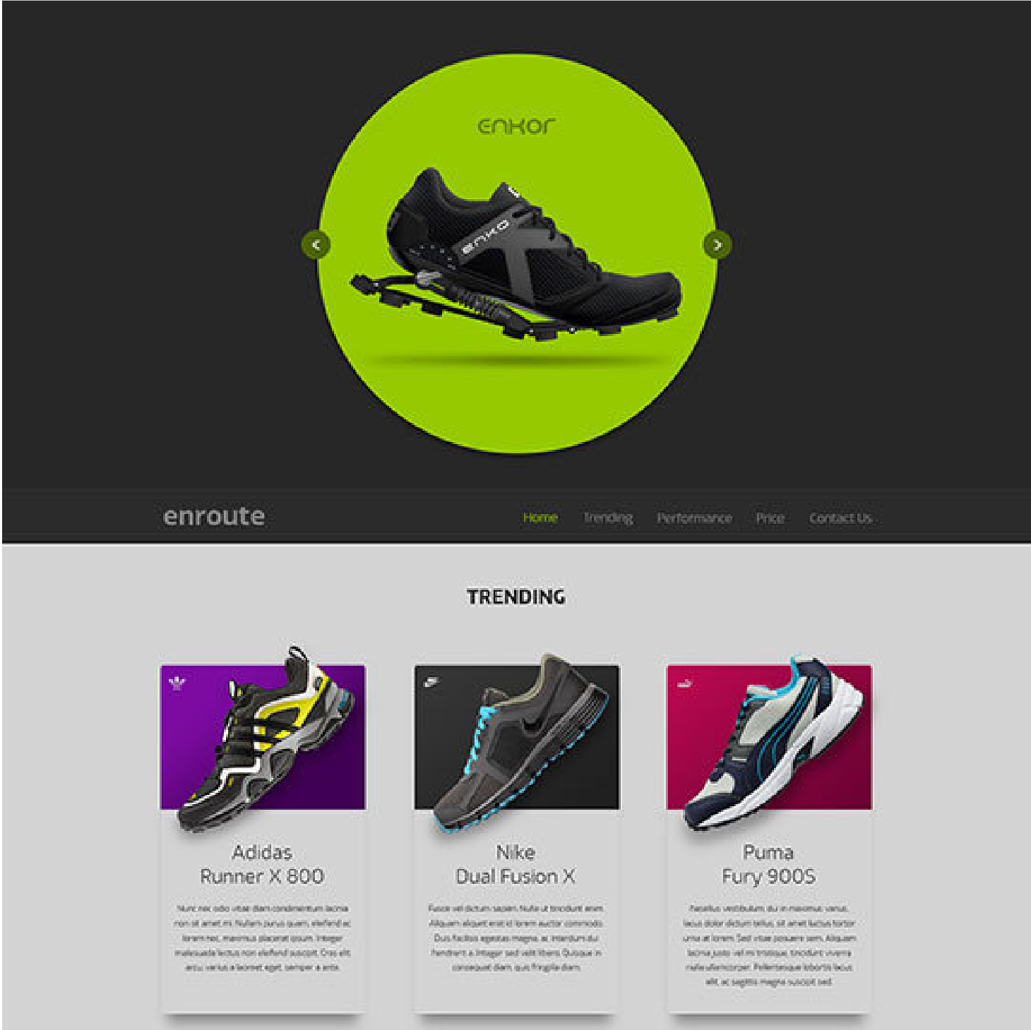 Single Page Websites