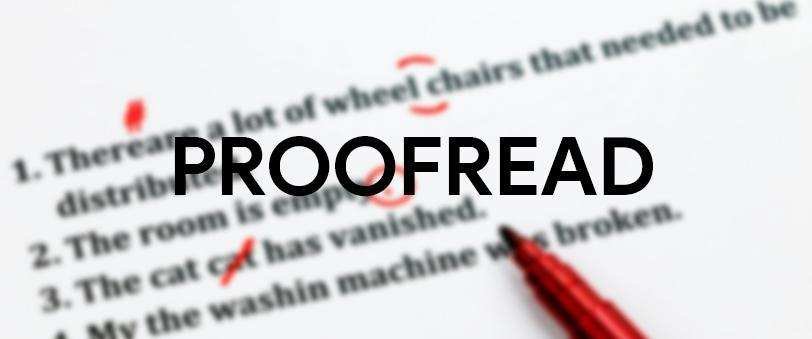 Proofread